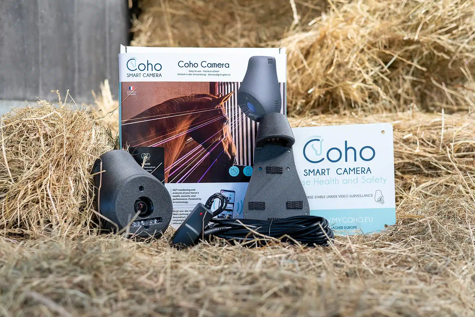 Coho 4G camera AI paarden horses cheval pferde